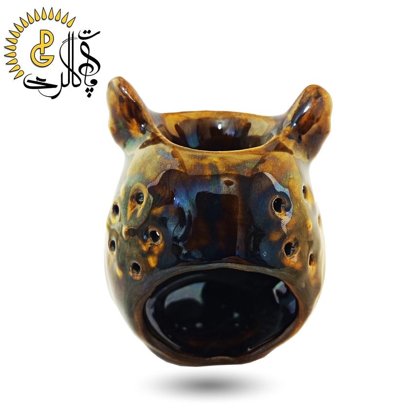 اسانس سوز سرامیکی طرح جغد کد 5544