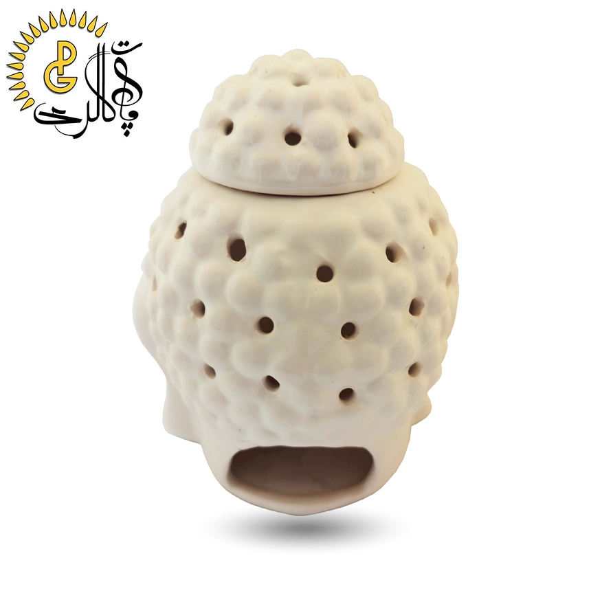 اسانس سوز سرامیکی طرح بودا سفید کد 5561