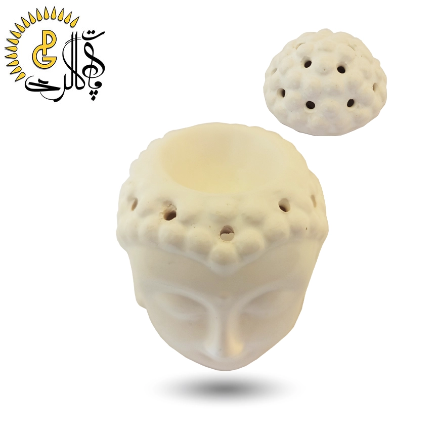 اسانس سوز سرامیکی طرح بودا سفید کد 5561