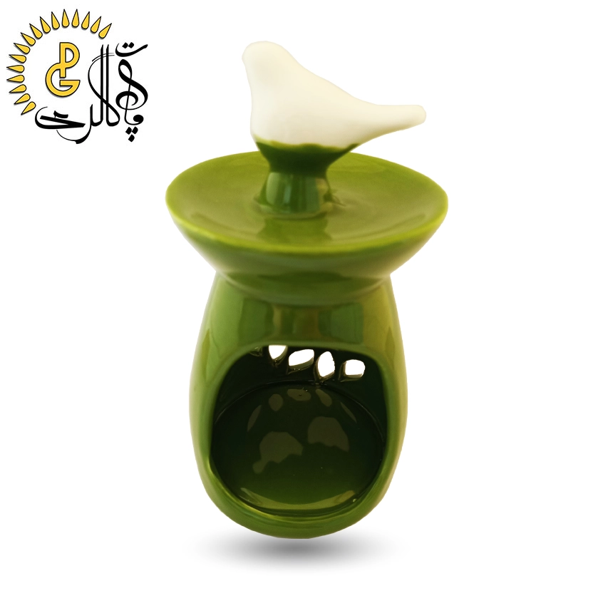 اسانسسوز سرامیکی طرح پرنده سبز کد 899