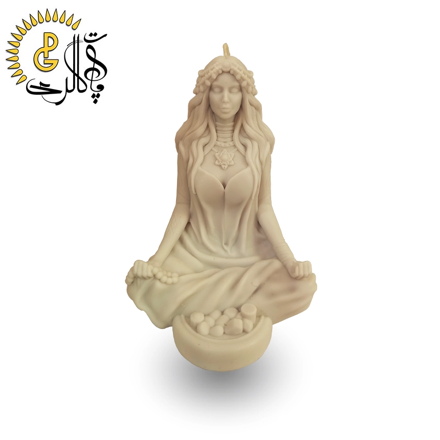 شمع دستساز طرح نوماهیل کد 6209
