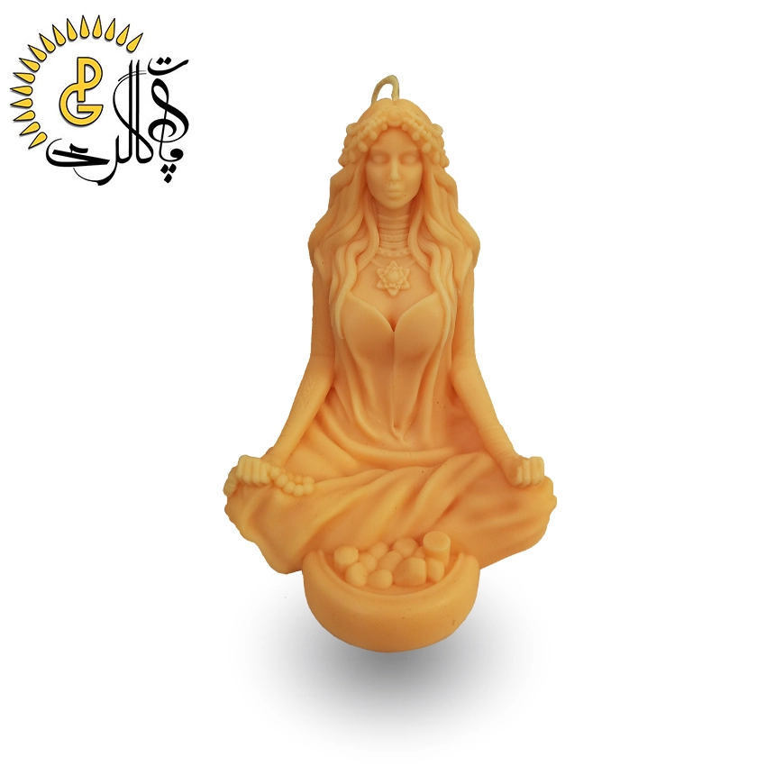شمع دستساز طرح نوماهیل کد 6203