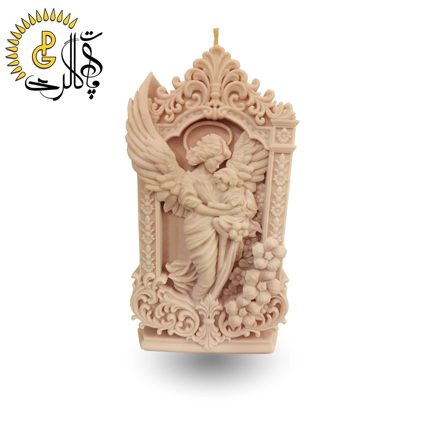 شمع دستساز طرح کتیبه مادر کد 6211